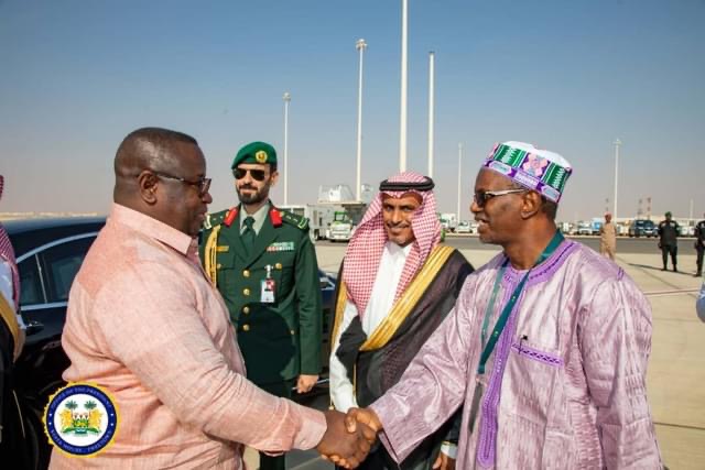 President Julius Maada Bio Departs Saudi Arabia After Series Of   IMG 9015 