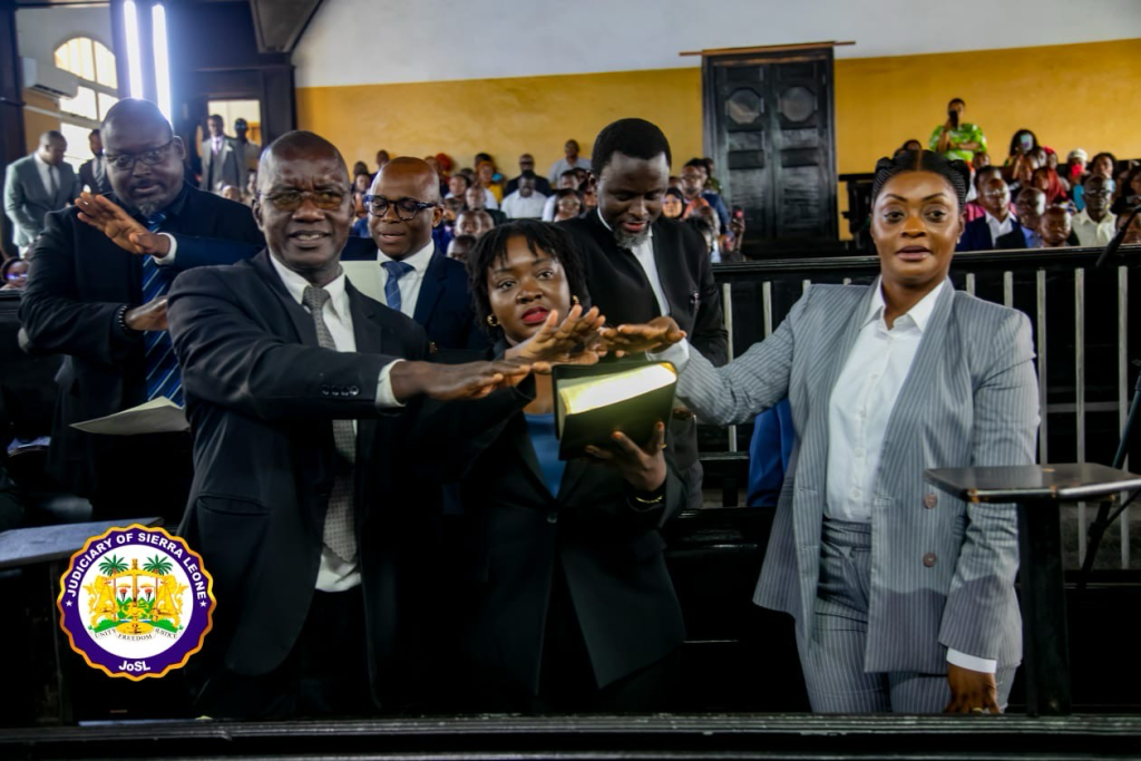 Chief Justice Leads Historic Swearing-In Ceremony for Judges and Notaries Public