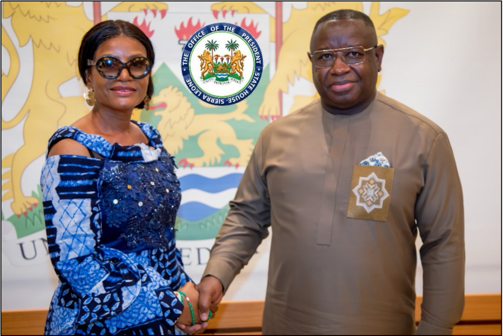 Liberian Ambassador To Sierra Leone Bids Farewell To President Bio