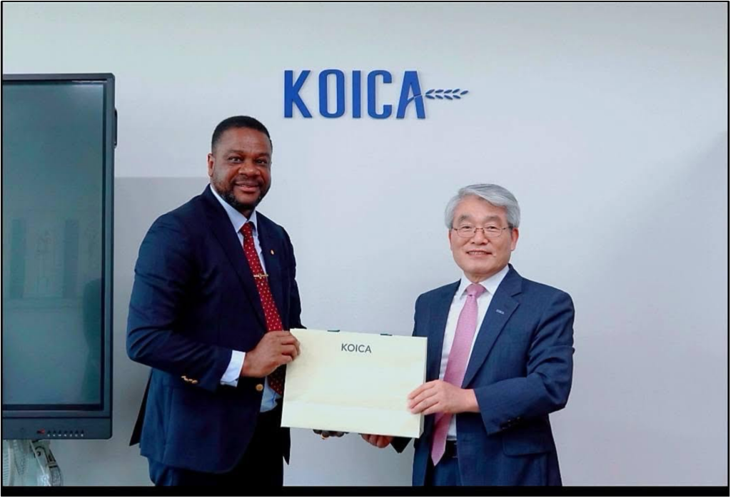 Ambassador Massaquoi Enhances Sierra Leone-Korea Ties at Strategic KOICA Meeting