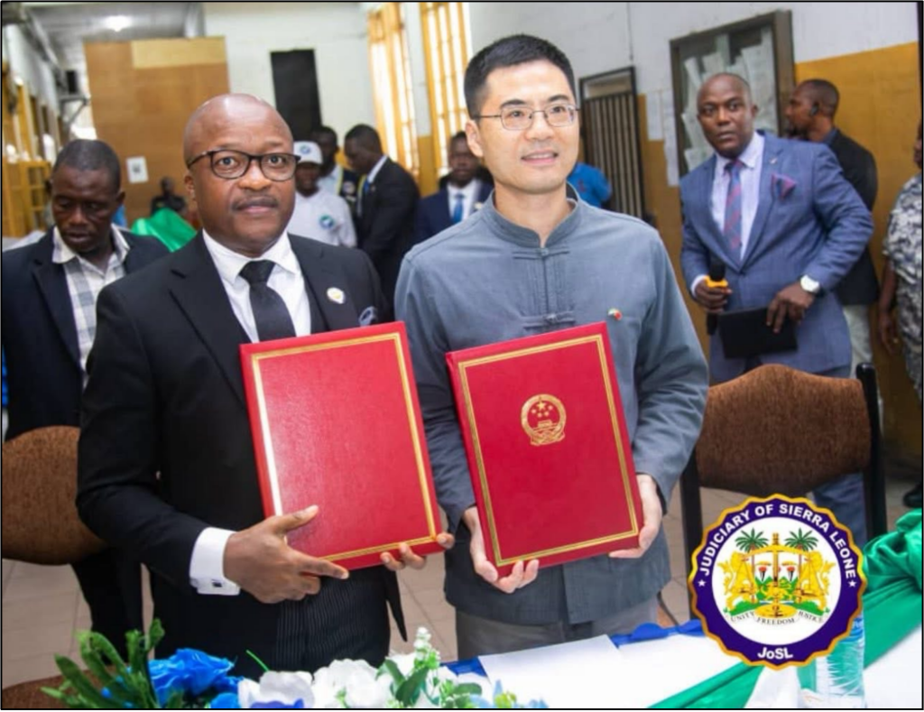Judiciary secures motorcycles from Chinese Ambassador to Enhance Access to Justice