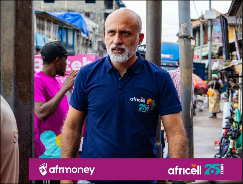 Africell CEO Praised as “God-sent” as company promises significant improvements and community projects in Makeni