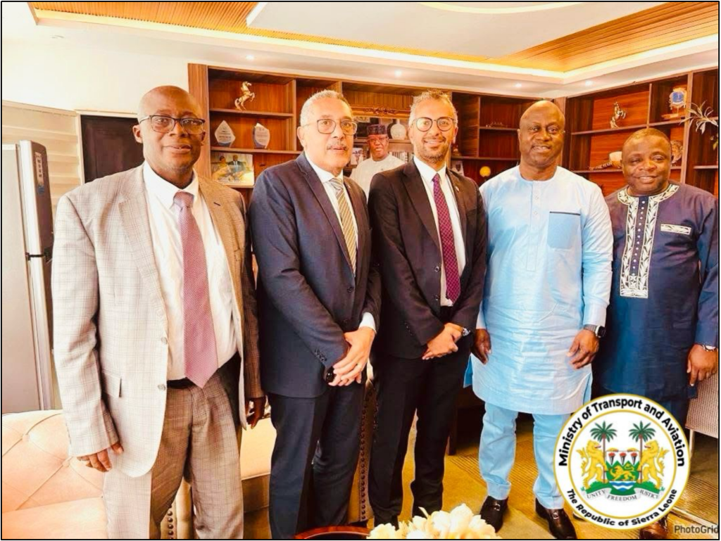 Sierra Leone and Egypt’s Arab Contractors Explore Major Transport and Maritime Partnerships