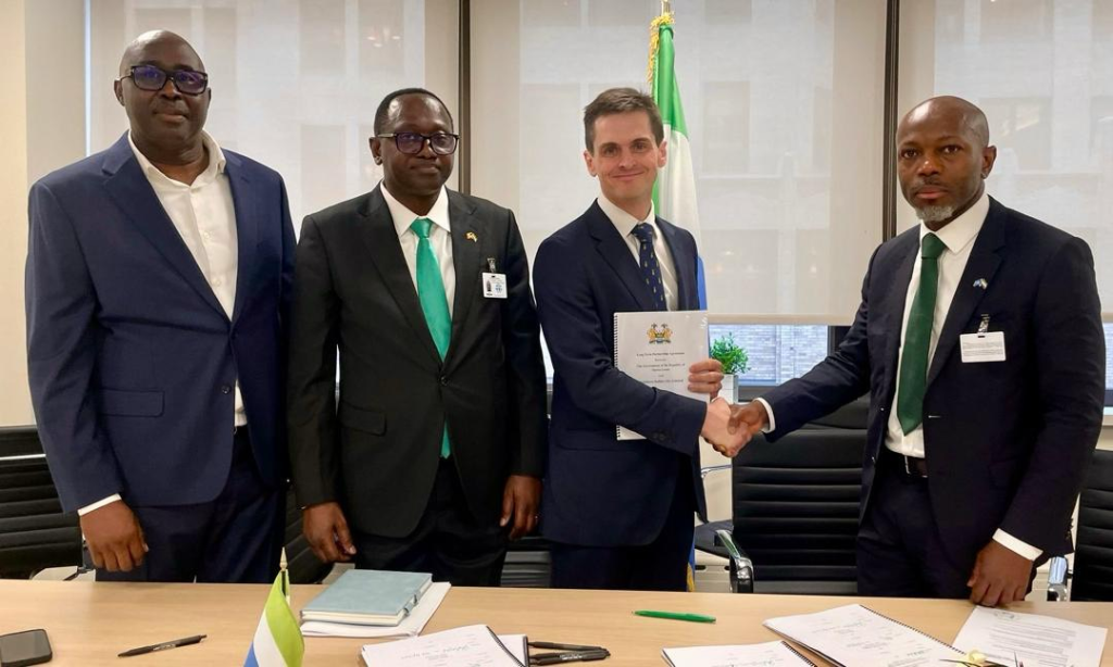 Sierra Leone signs landmark climate partnerships with ACCR