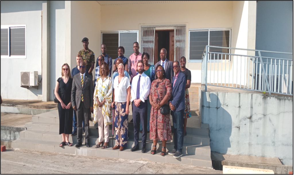 British High Commission Delegation Visits ECOWAS Logistics Depot in Lungi