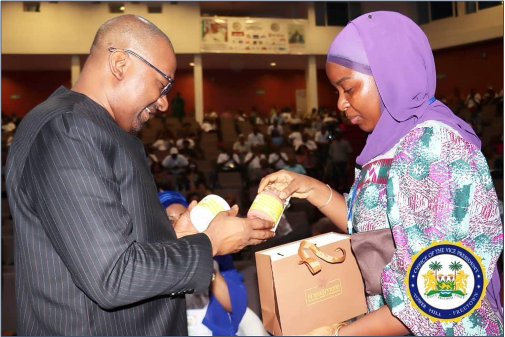 VP Juldeh Jalloh Promises New Push for Local Manufacturing, Urges Citizens to “Produce Salone, Buy Salone”