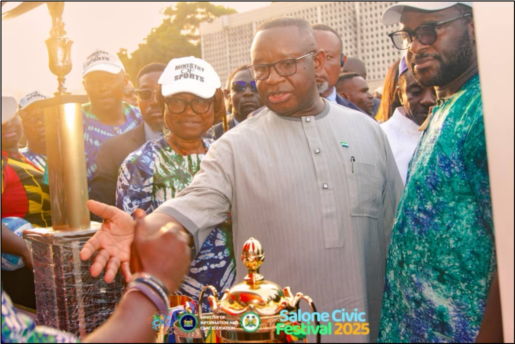 MDAs Showcase Achievements at Salone Civic Festival