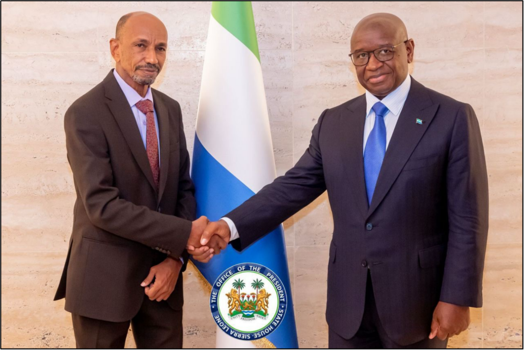President Bio welcomes new AfDB Executive Director