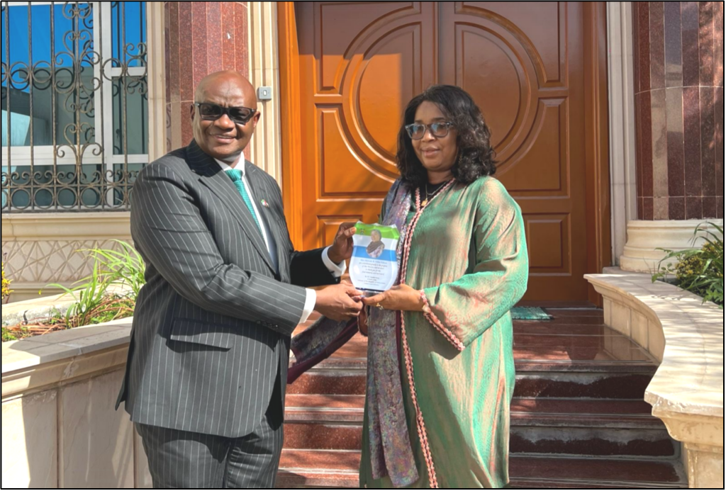 Sierra Leone Embassy in UAE Welcomes New Official, Bids Farewell to Head of Chancery