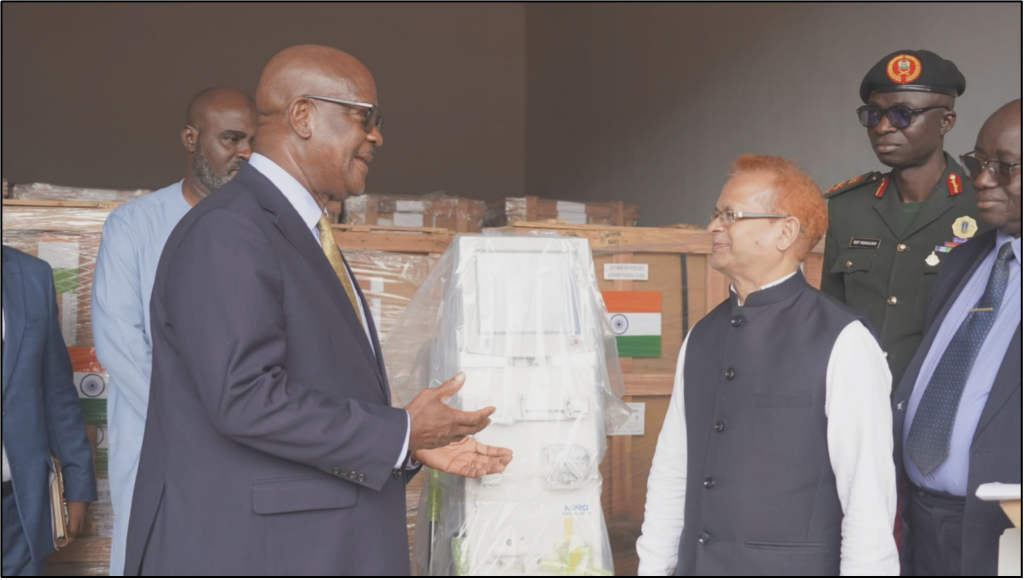 Sierra Leone receives 15 new dialysis machines from India