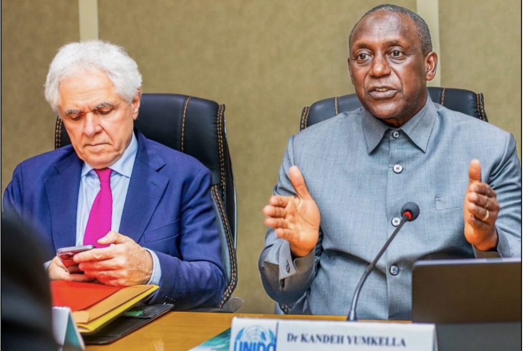 Yumkella advances WAIIS preparations in Abidjan by engaging regional and development partners