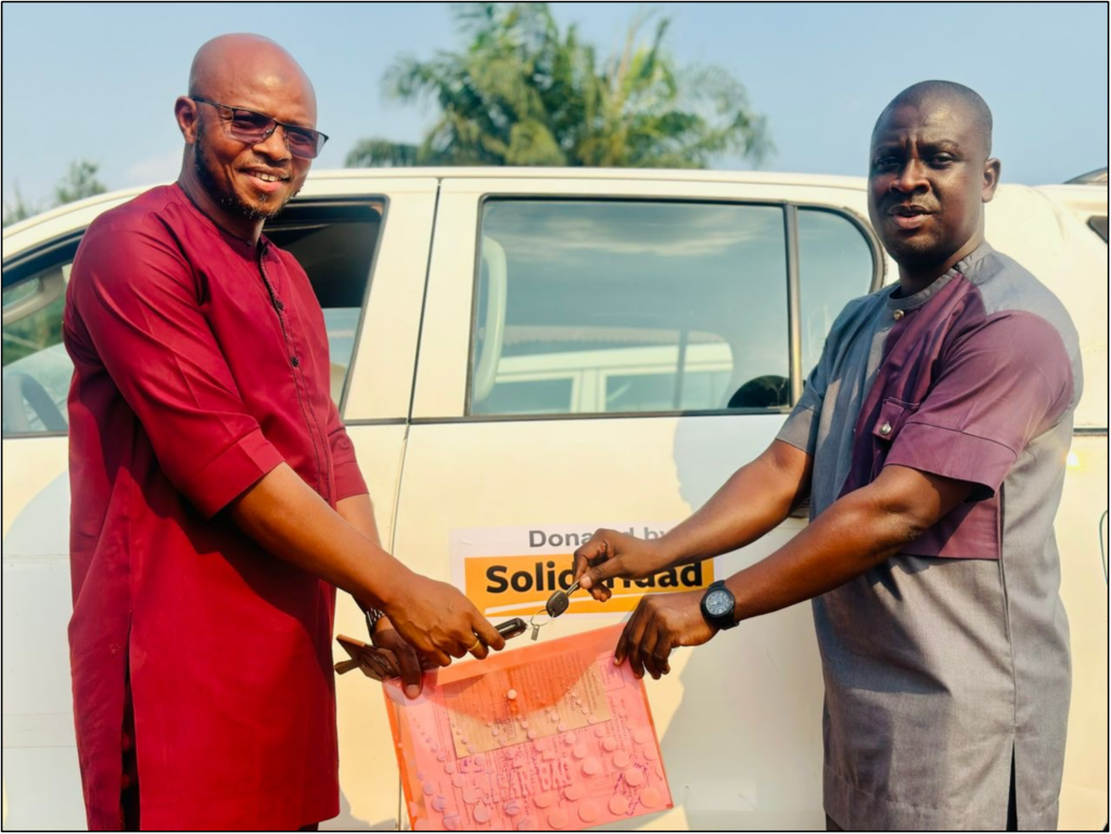 Solidaridad donates vehicles to support Feed Salone Initiative and Cashew Outreach in Sierra Leone