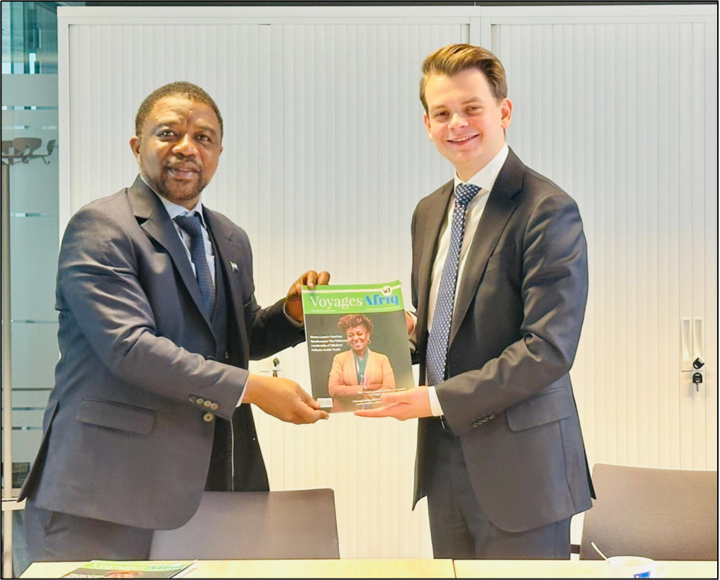 Tervuren Mayor and Ambassador Jusu Examine Useful Opportunities for Collaboration