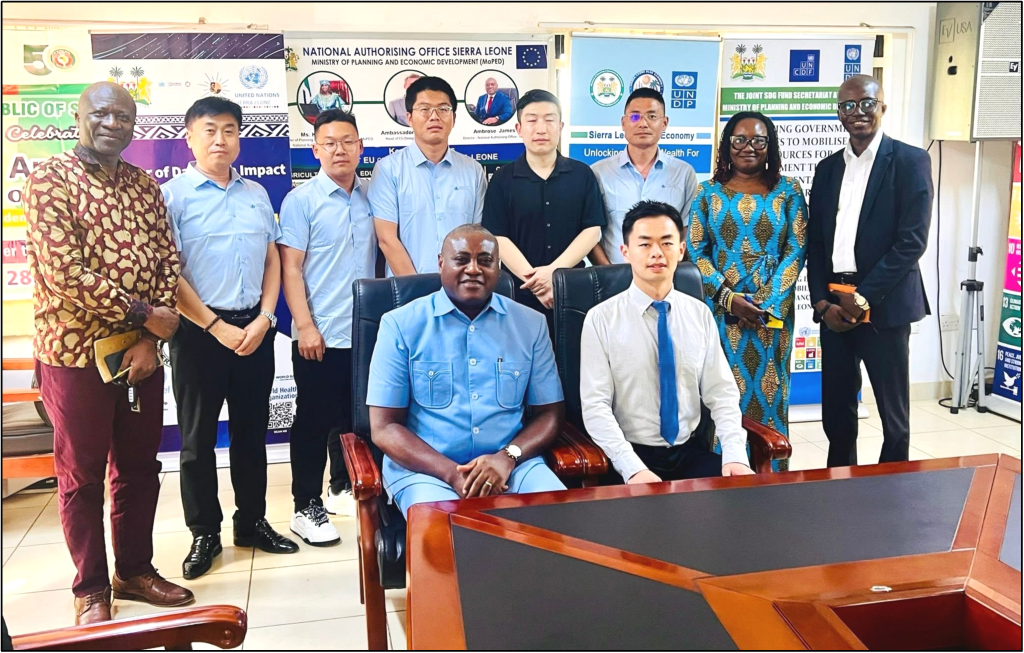 Development Secretary hosts Chinese Experts To Plan 1,500 solar streetlights across the nation