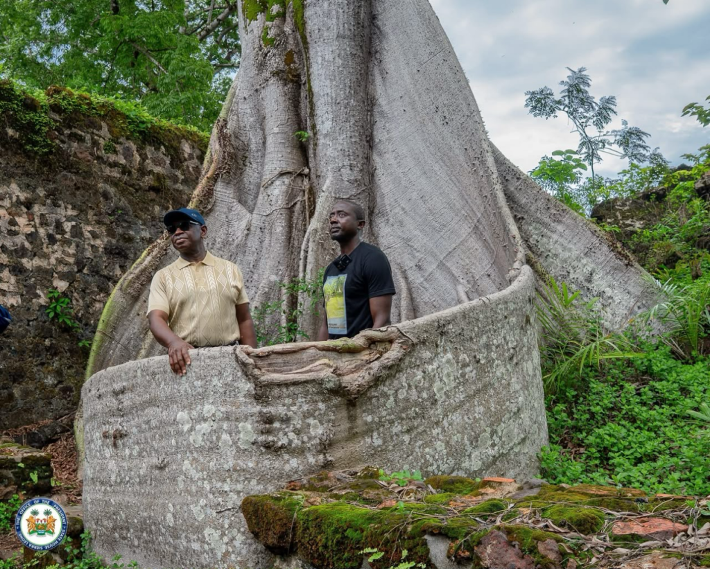 President Bio Tours Bunce Island, Leicester Peak, and Tacugama