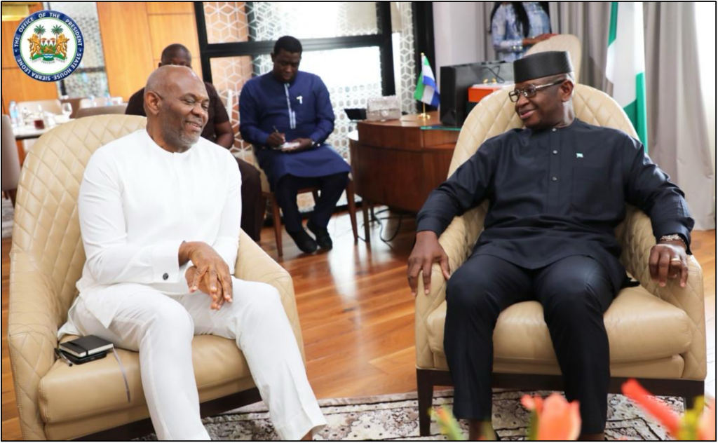Tony Elumelu Shows Support for WAIIS