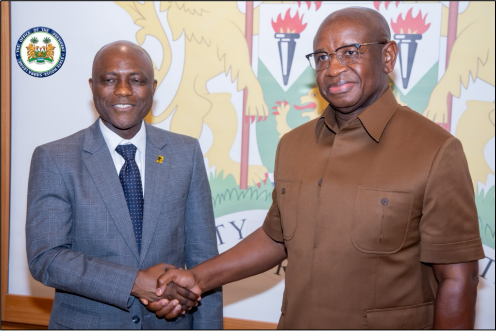 President Bio, First Bank Group explore blended financing to fast-track Sierra Leone’s Infrastructure and Industrial Growth
