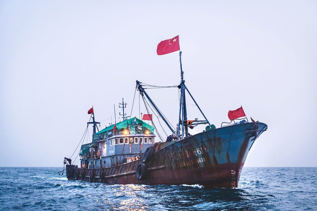 “Chinese trawlers destroy catches, jobs and coastal ecosystems”