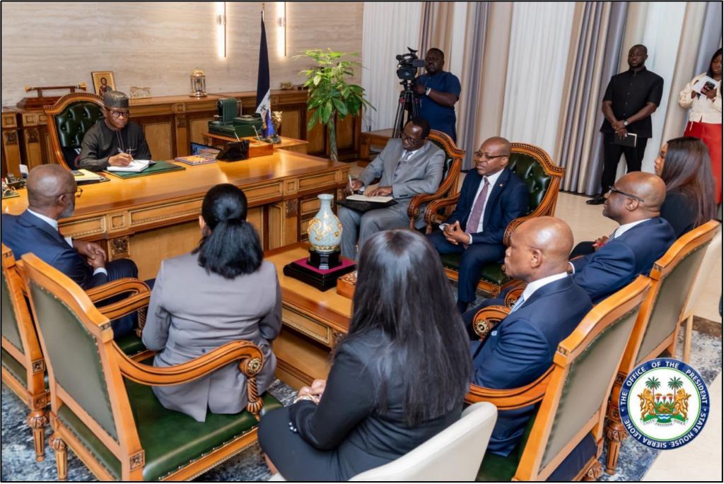 President Bio Reaffirms Commitment to Private Sector-Led Growth