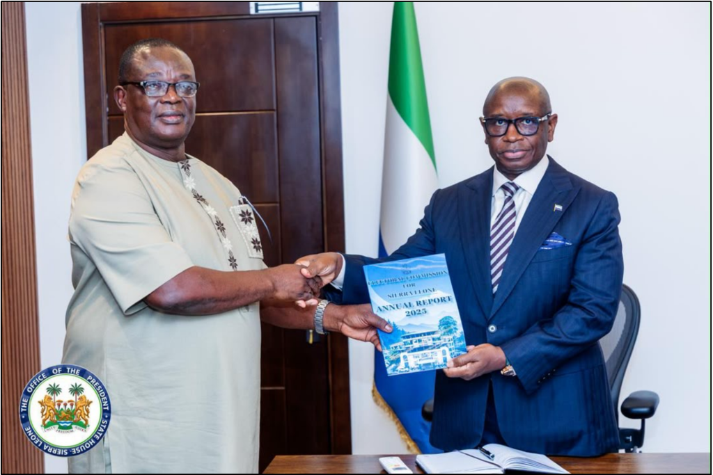 President Bio receives 2025 ECSL Annual Report