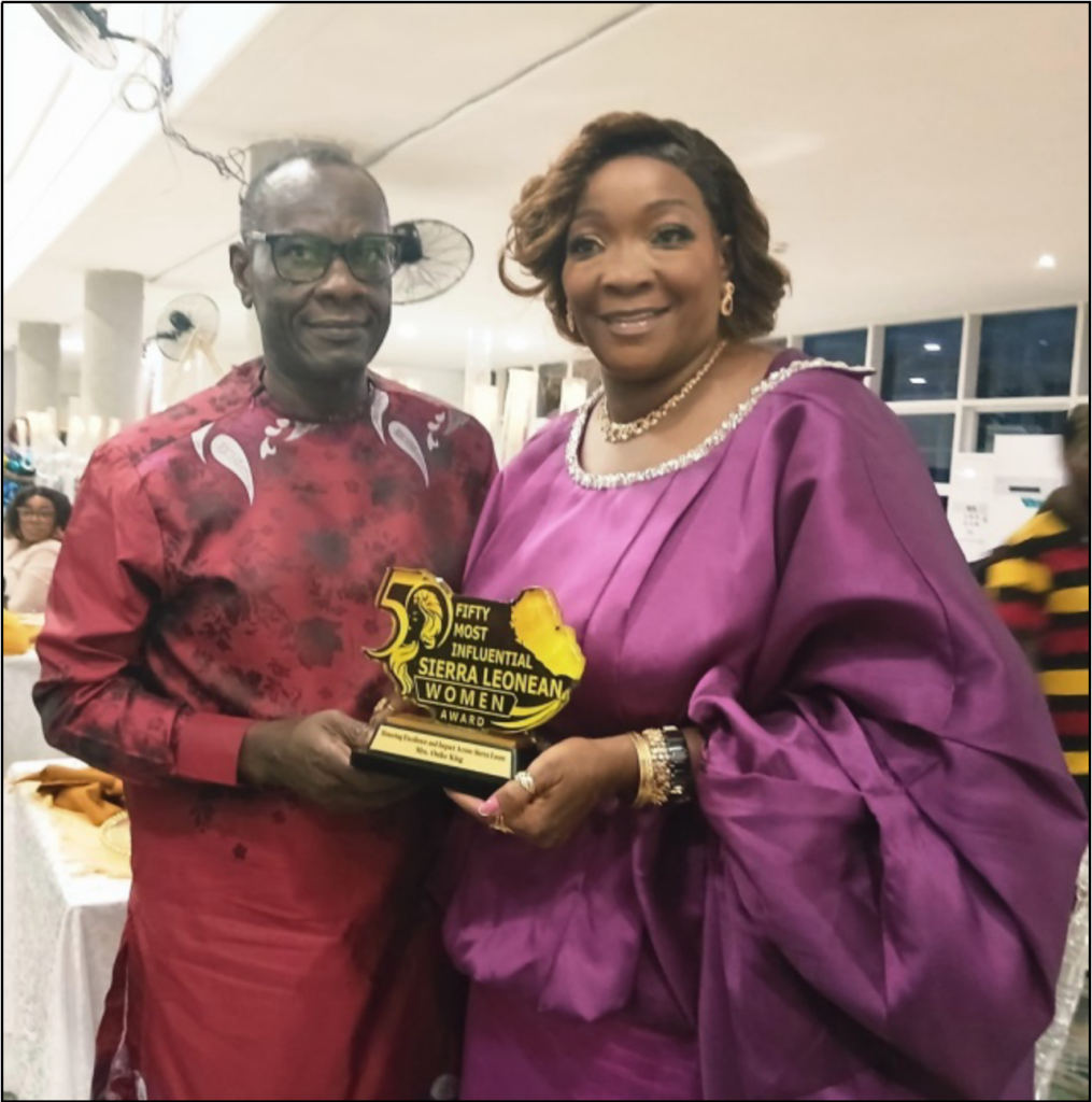 Educationist Onike King Among Top Ten In 50 Most Influential Sierra Leonean Women Awards