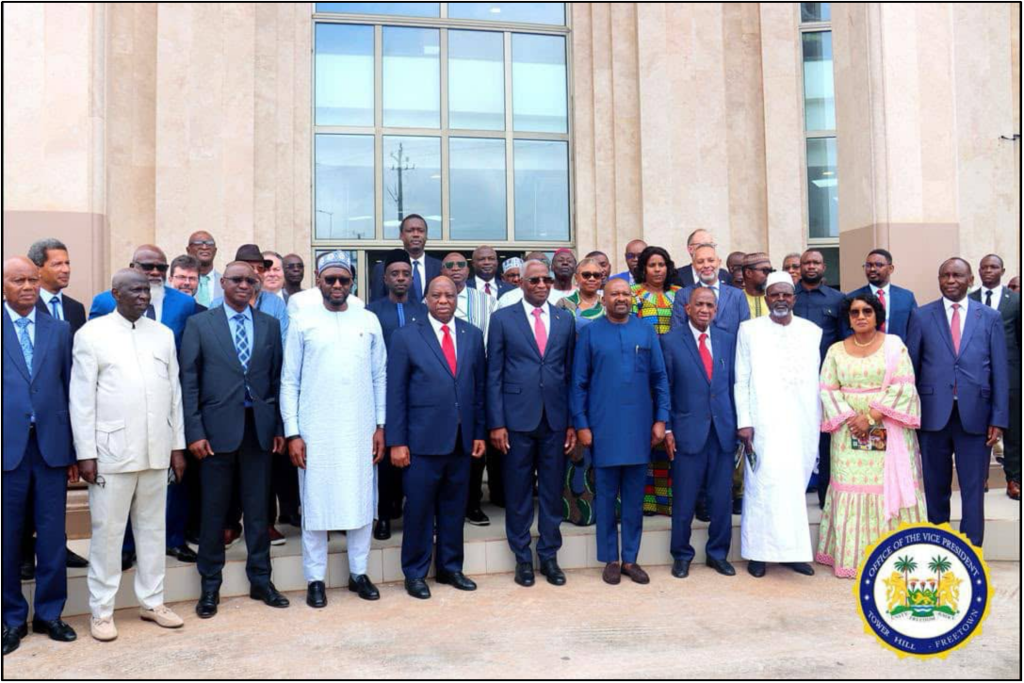 Vice President Juldeh Jalloh Attends Unveiling of Guinea’s New Foreign Policy Document