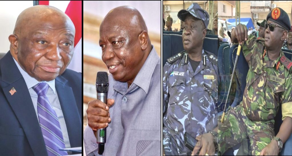 Liberian President Applauds Sierra Leone’s Security Sector During Bo Trip